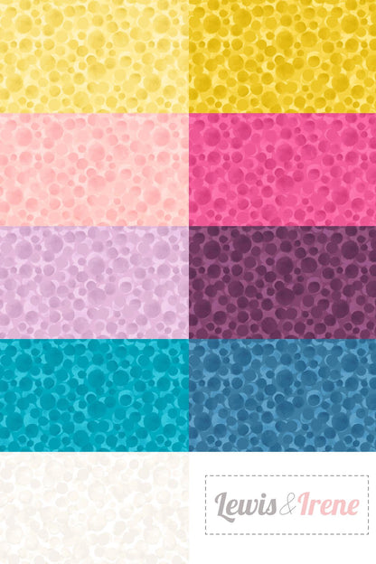 LIMITED EDITION!! Cotton and Joy Pandamonium Throw Quilt Kit Featuring Lewis & Irene Bumbleberries Fabric Collection Finished Size: 41"x42"