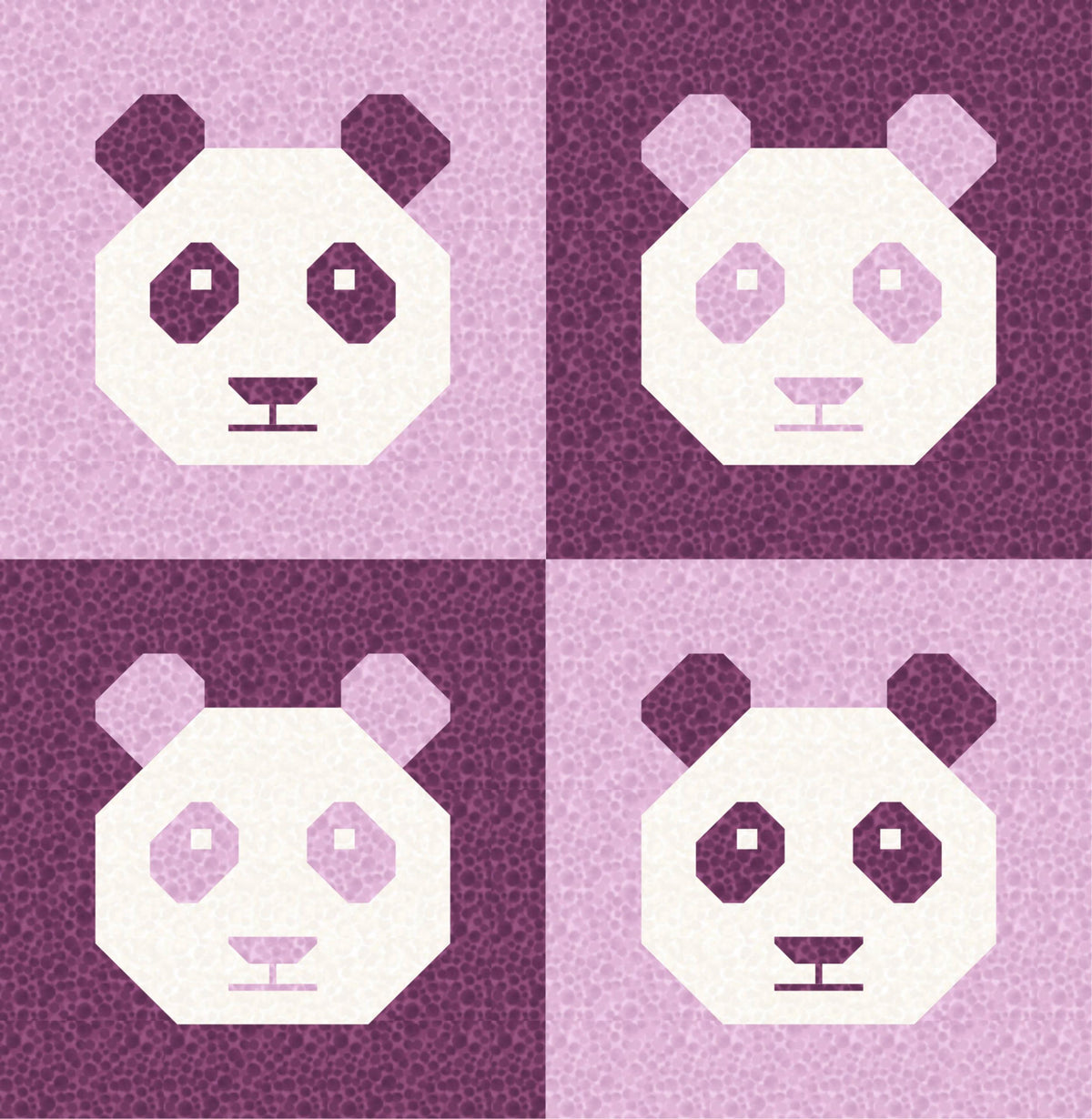 LIMITED EDITION!! Cotton and Joy Pandamonium Quilt Kit Featuring Lewis & Irene Bumbleberries Fabric Collection - Baby or Throw Size