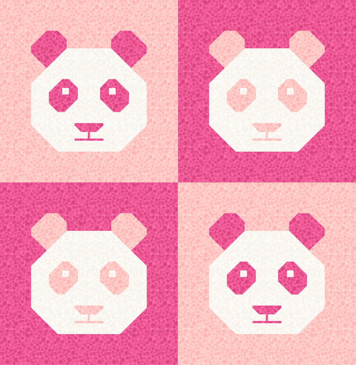 LIMITED EDITION!! Cotton and Joy Pandamonium Quilt Kit Featuring Lewis & Irene Bumbleberries Fabric Collection - Baby or Throw Size