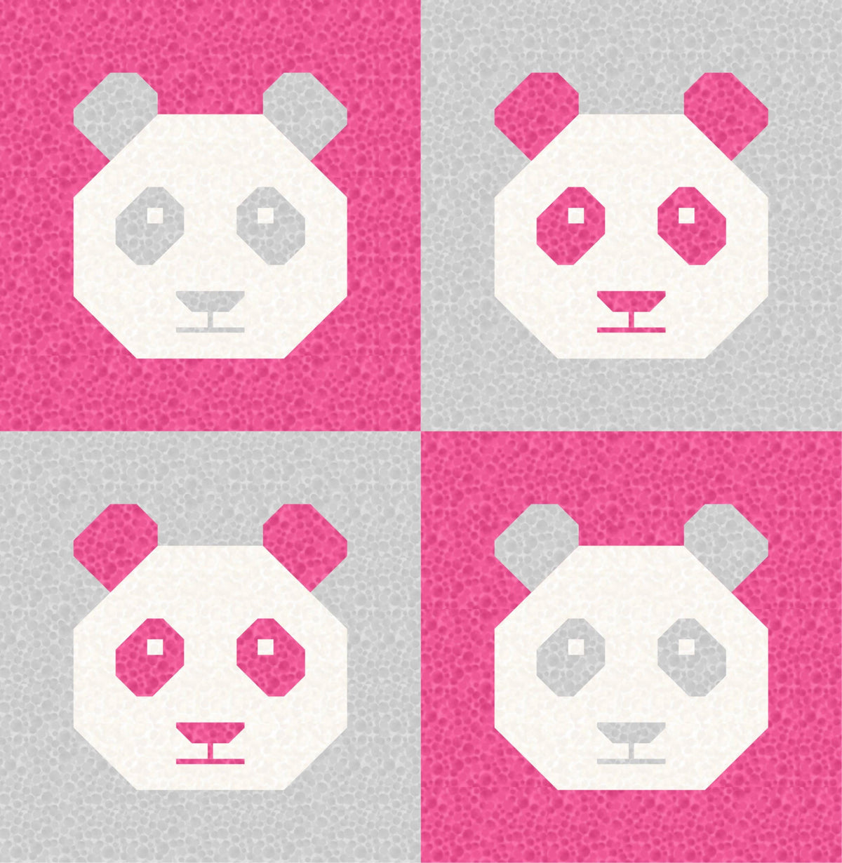 LIMITED EDITION!! Cotton and Joy Pandamonium Quilt Kit Featuring Lewis & Irene Bumbleberries Fabric Collection - Baby or Throw Size