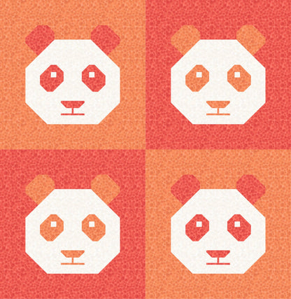 LIMITED EDITION!! Cotton and Joy Pandamonium Quilt Kit Featuring Lewis & Irene Bumbleberries Fabric Collection - Baby or Throw Size