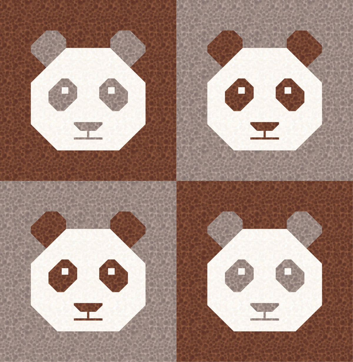 LIMITED EDITION!! Cotton and Joy Pandamonium Quilt Kit Featuring Lewis & Irene Bumbleberries Fabric Collection - Baby or Throw Size