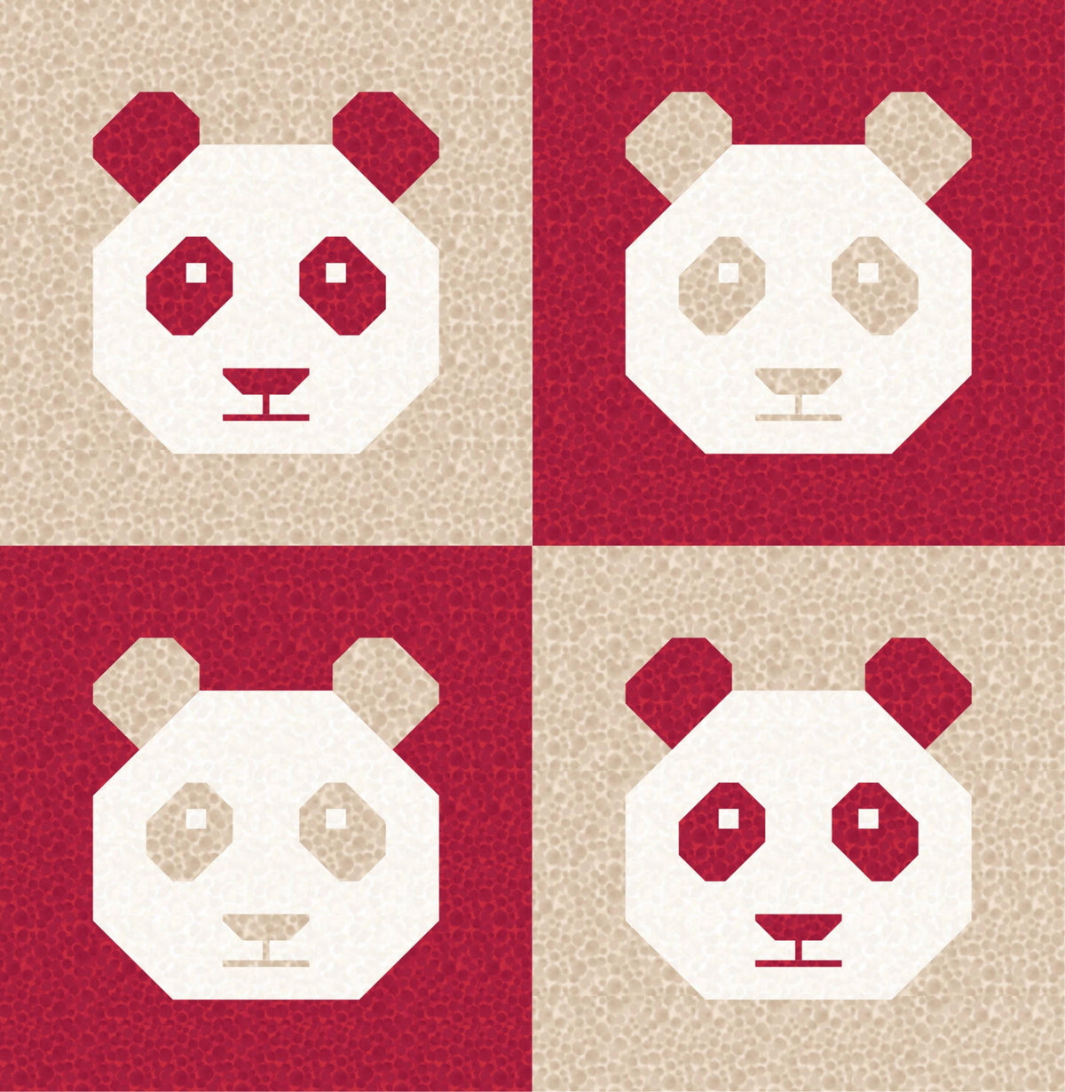 LIMITED EDITION!! Cotton and Joy Pandamonium Quilt Kit Featuring Lewis & Irene Bumbleberries Fabric Collection - Baby or Throw Size