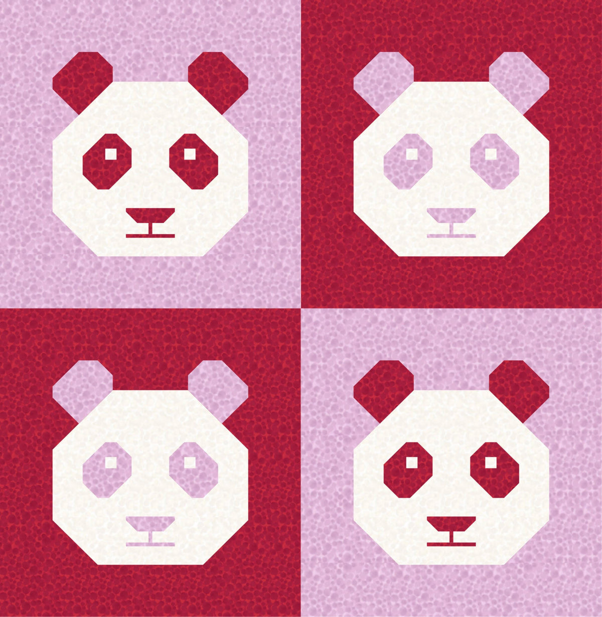 LIMITED EDITION!! Cotton and Joy Pandamonium Quilt Kit Featuring Lewis & Irene Bumbleberries Fabric Collection - Baby or Throw Size