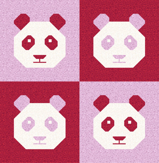LIMITED EDITION!! Cotton and Joy Pandamonium Quilt Kit Featuring Lewis & Irene Bumbleberries Fabric Collection - Baby or Throw Size