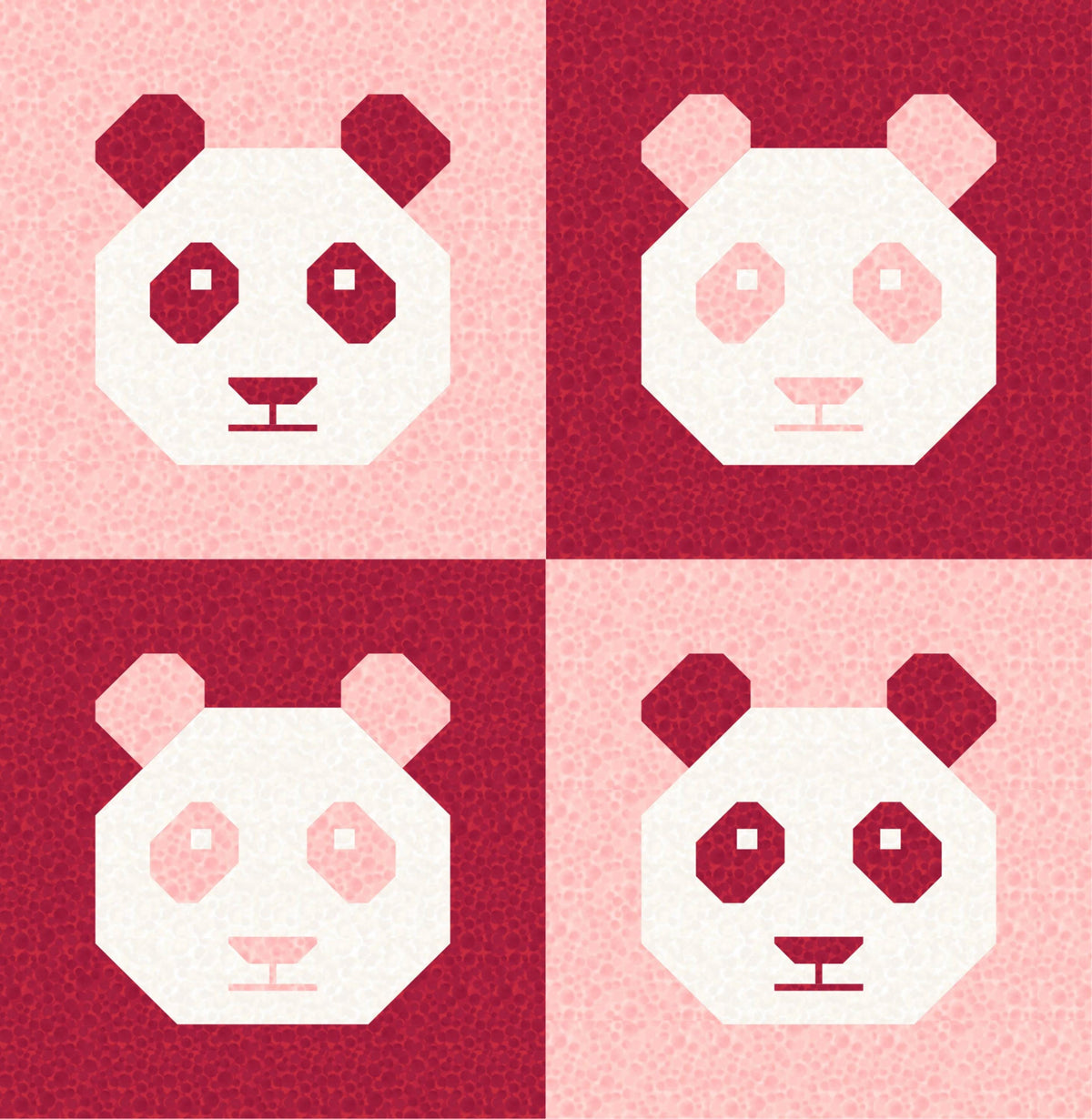 LIMITED EDITION!! Cotton and Joy Pandamonium Quilt Kit Featuring Lewis & Irene Bumbleberries Fabric Collection - Baby or Throw Size