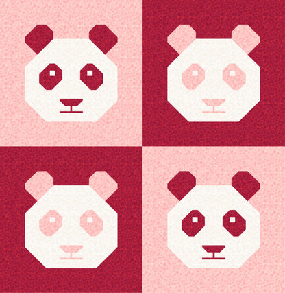LIMITED EDITION!! Cotton and Joy Pandamonium Quilt Kit Featuring Lewis & Irene Bumbleberries Fabric Collection - Baby or Throw Size