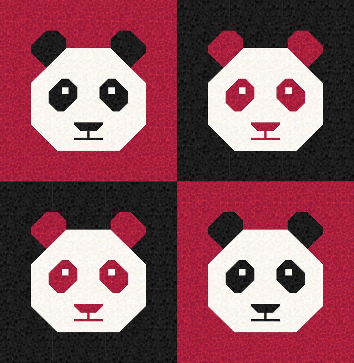LIMITED EDITION!! Cotton and Joy Pandamonium Quilt Kit Featuring Lewis & Irene Bumbleberries Fabric Collection - Baby or Throw Size