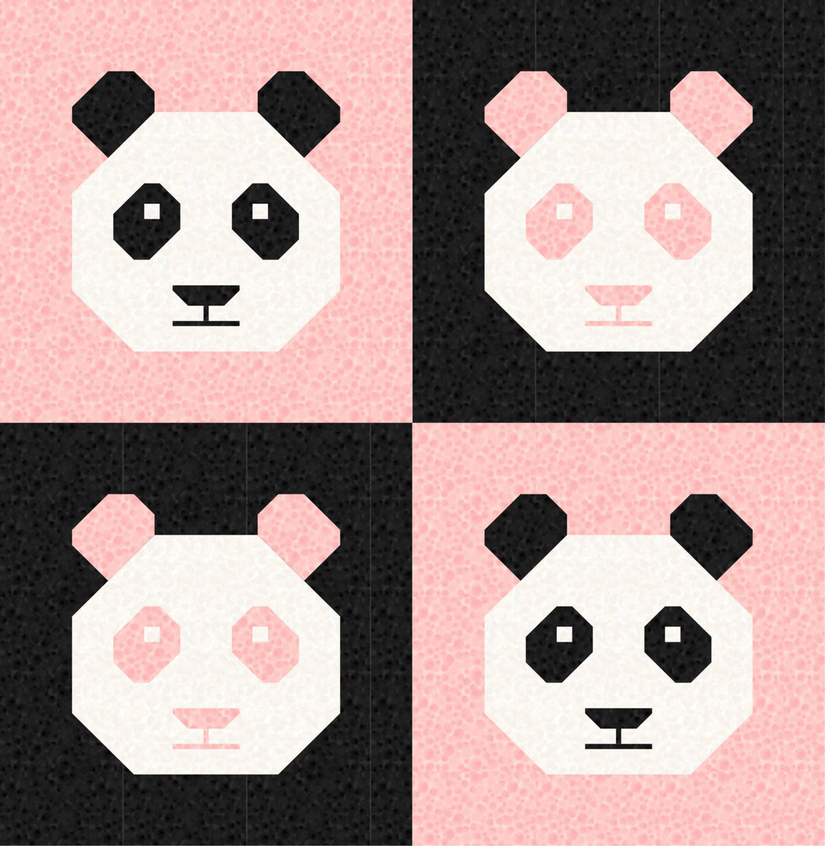 LIMITED EDITION!! Cotton and Joy Pandamonium Quilt Kit Featuring Lewis & Irene Bumbleberries Fabric Collection - Baby or Throw Size