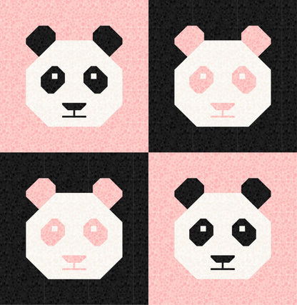 LIMITED EDITION!! Cotton and Joy Pandamonium Quilt Kit Featuring Lewis & Irene Bumbleberries Fabric Collection - Baby or Throw Size