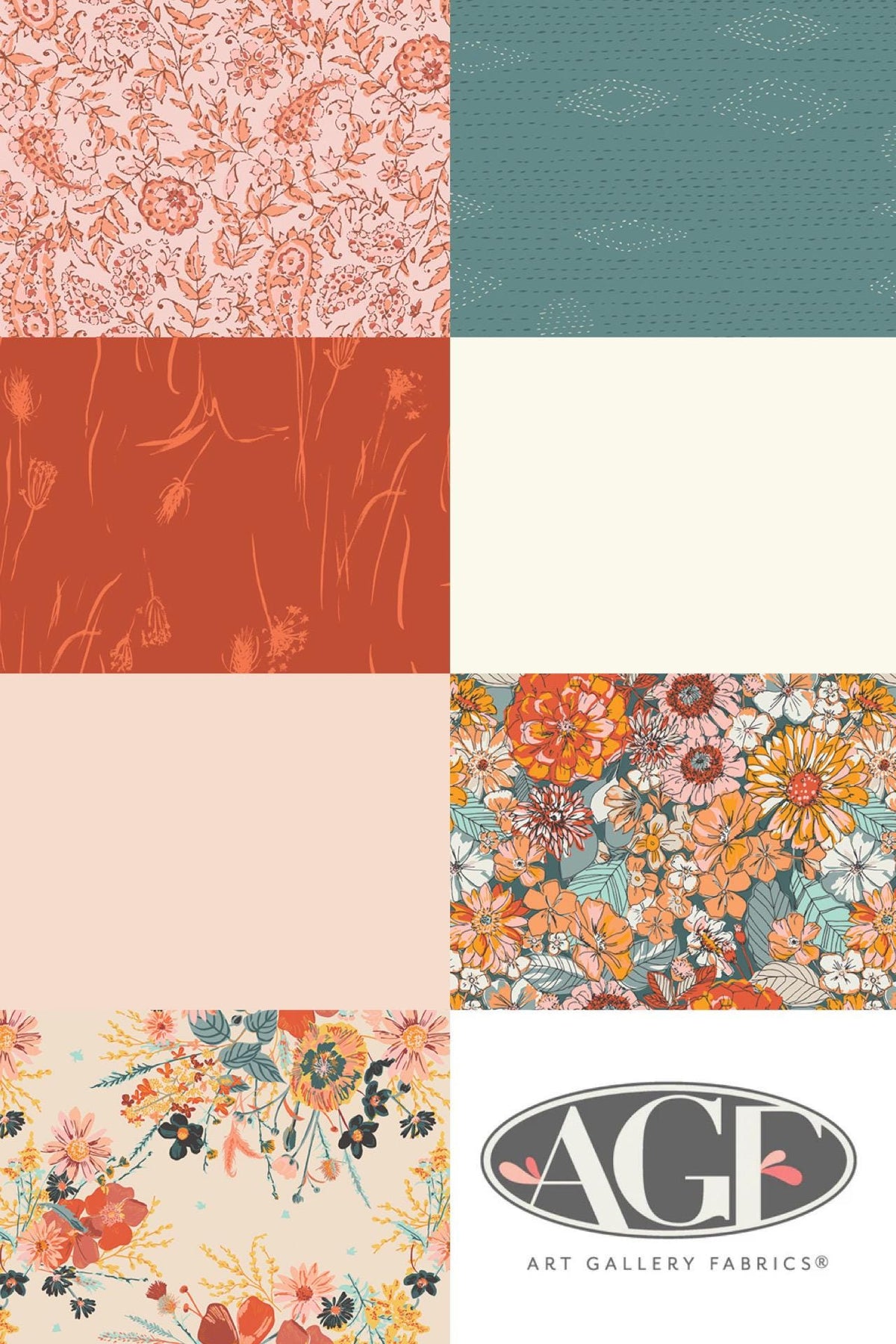 Limited Edition Art Gallery Keepsakes Quilt Kit Featuring Listen To Your Heart Fabric Collection Finished Size: 72"x81"