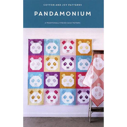 LIMITED EDITION!! Cotton and Joy Pandamonium Quilt Kit Featuring Lewis & Irene Bumbleberries Fabric Collection - Baby or Throw Size