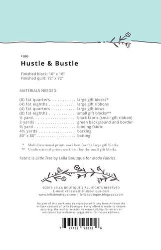 Lella Boutique Hustle & Bustle Quilt Pattern #180