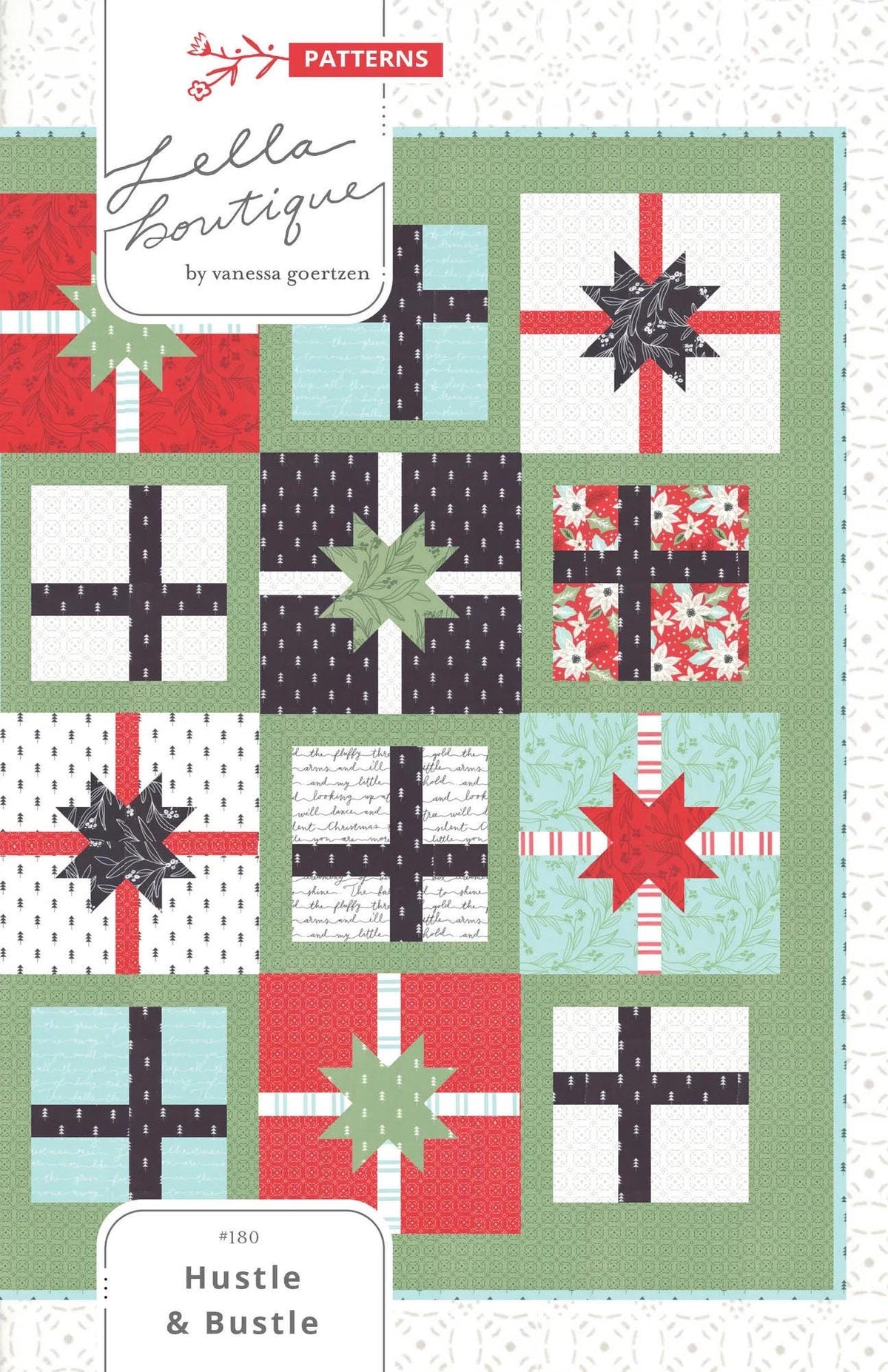 Lella Boutique Hustle & Bustle Quilt Pattern #180
