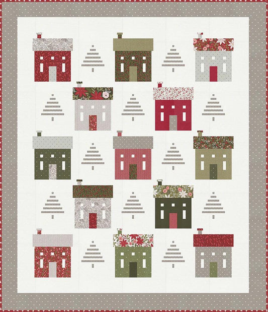 Lella Boutique Holiday House Quilt Pattern #241