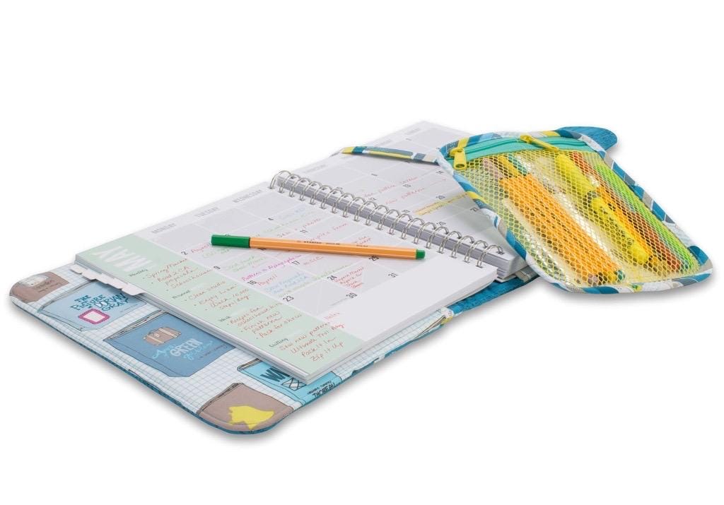 ByAnnie The Write Stuff Notebook/Planner Pattern PBA260 (14 Colors of 18"x54" Mesh Packs Sold Separately)