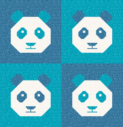 LIMITED EDITION!! Cotton and Joy Pandamonium Quilt Kit Featuring Lewis & Irene Bumbleberries Fabric Collection - Baby or Throw Size
