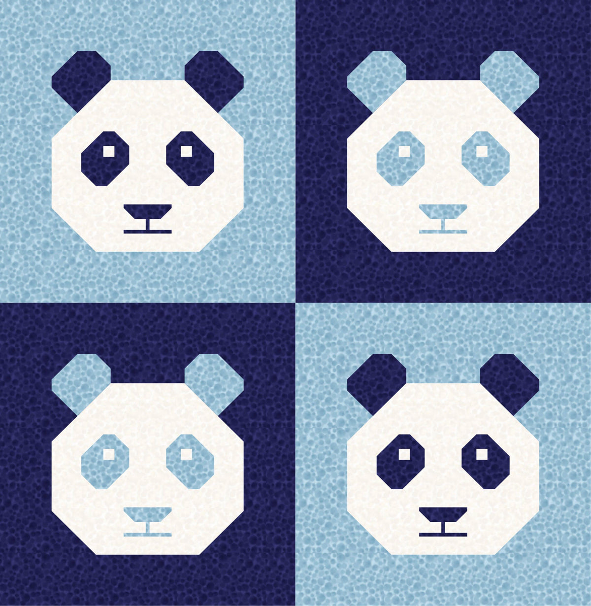 LIMITED EDITION!! Cotton and Joy Pandamonium Quilt Kit Featuring Lewis & Irene Bumbleberries Fabric Collection - Baby or Throw Size