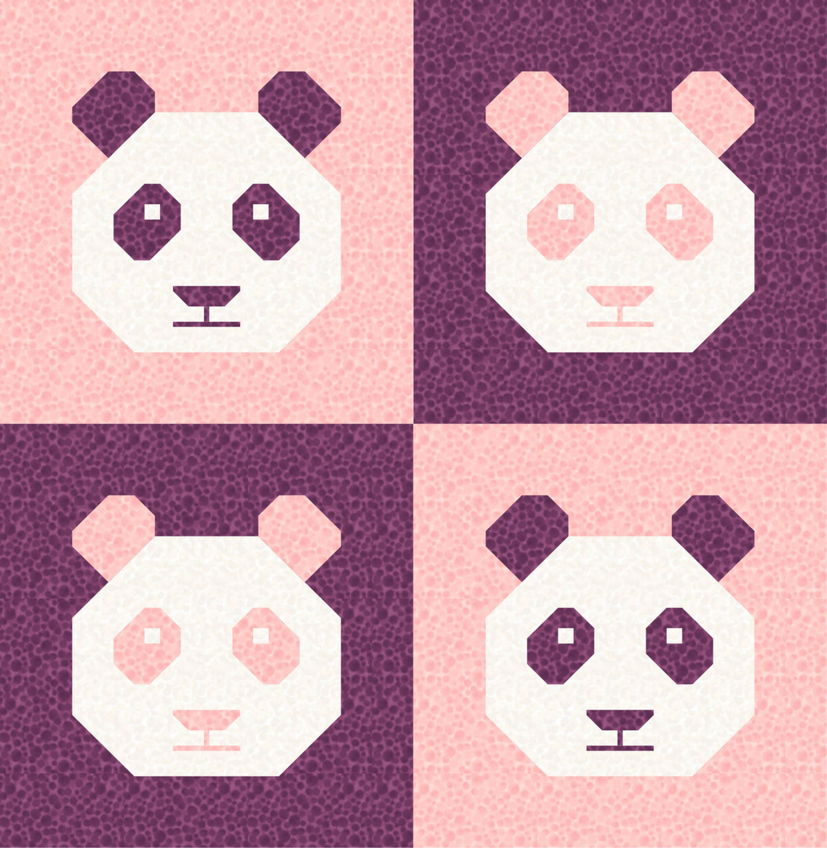 LIMITED EDITION!! Cotton and Joy Pandamonium Quilt Kit Featuring Lewis & Irene Bumbleberries Fabric Collection - Baby or Throw Size