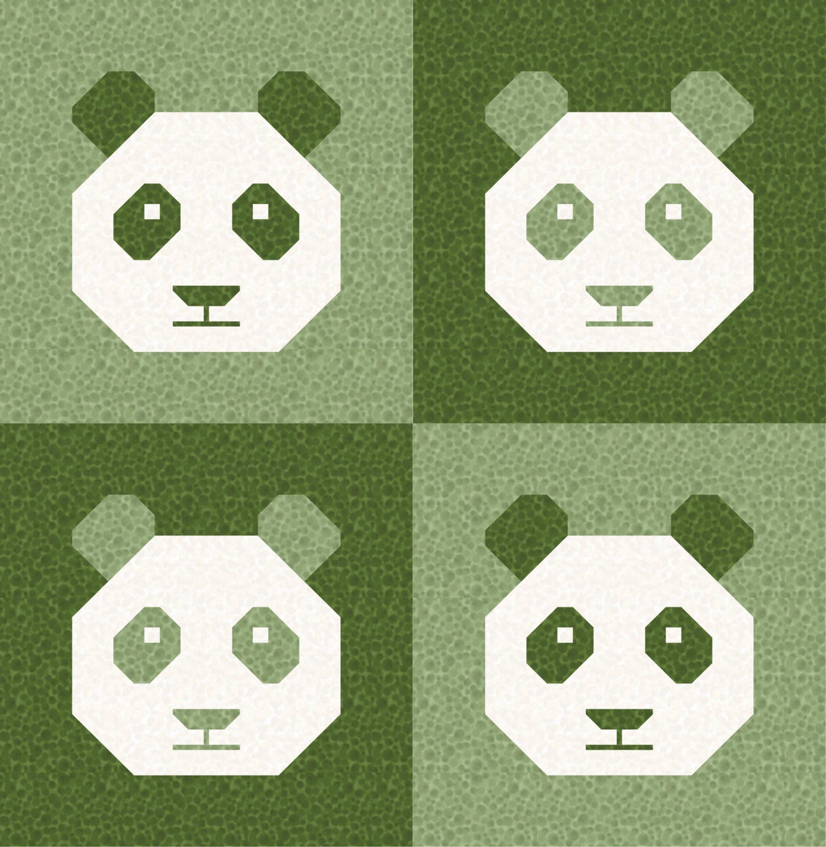 LIMITED EDITION!! Cotton and Joy Pandamonium Quilt Kit Featuring Lewis & Irene Bumbleberries Fabric Collection - Baby or Throw Size
