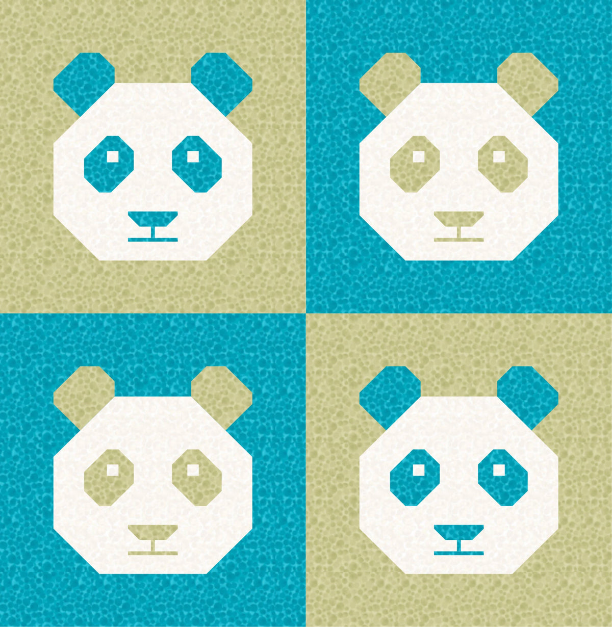 LLIMITED EDITION!! Cotton and Joy Pandamonium Quilt Kit Featuring Lewis & Irene Bumbleberries Fabric Collection - Baby or Throw Size