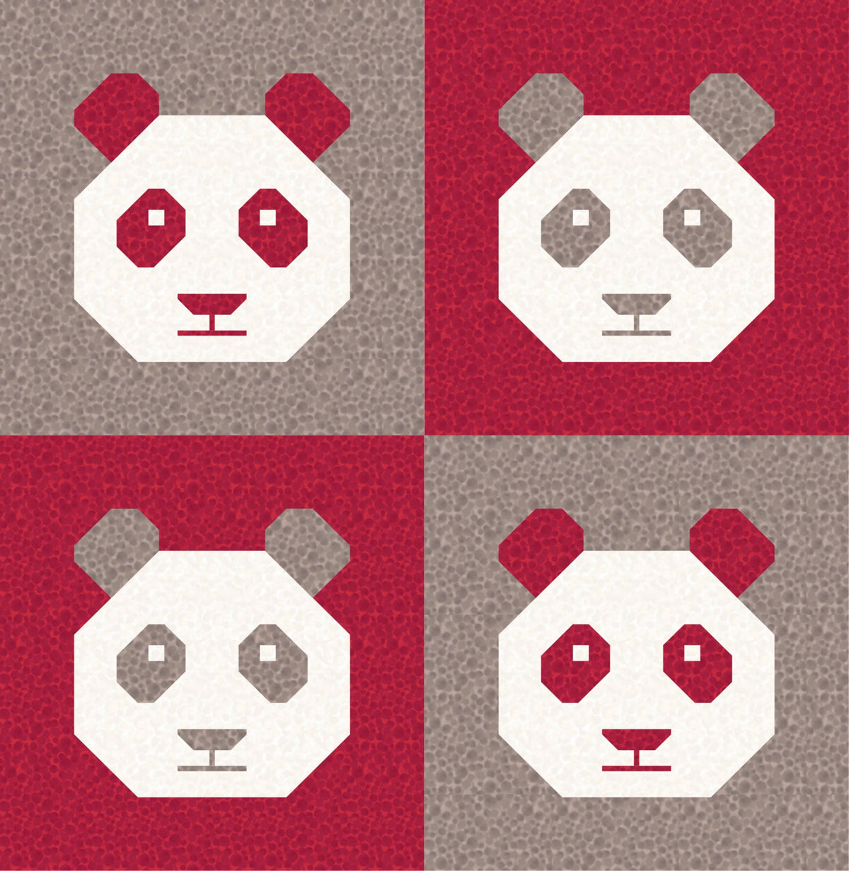 LIMITED EDITION!! Cotton and Joy Pandamonium Quilt Kit Featuring Lewis & Irene Bumbleberries Fabric Collection - Baby or Throw Size