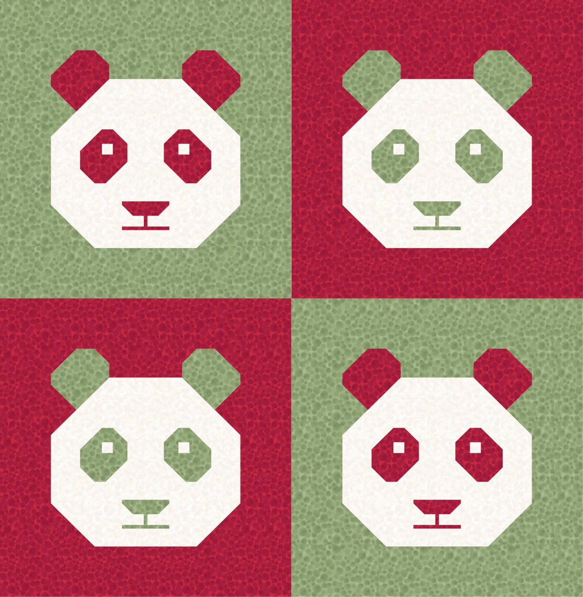 LIMITED EDITION!! Cotton and Joy Pandamonium Quilt Kit Featuring Lewis & Irene Bumbleberries Fabric Collection - Baby or Throw Size