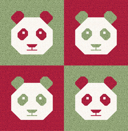 LIMITED EDITION!! Cotton and Joy Pandamonium Quilt Kit Featuring Lewis & Irene Bumbleberries Fabric Collection - Baby or Throw Size