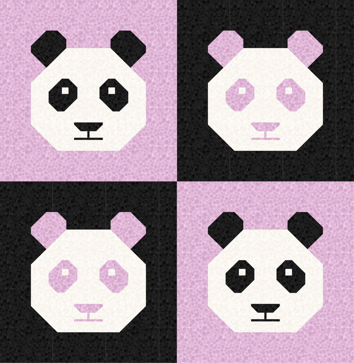 LIMITED EDITION!! Cotton and Joy Pandamonium Baby Quilt Kit Featuring Lewis & Irene Bumbleberries Fabric Collection - Baby or Throw Size