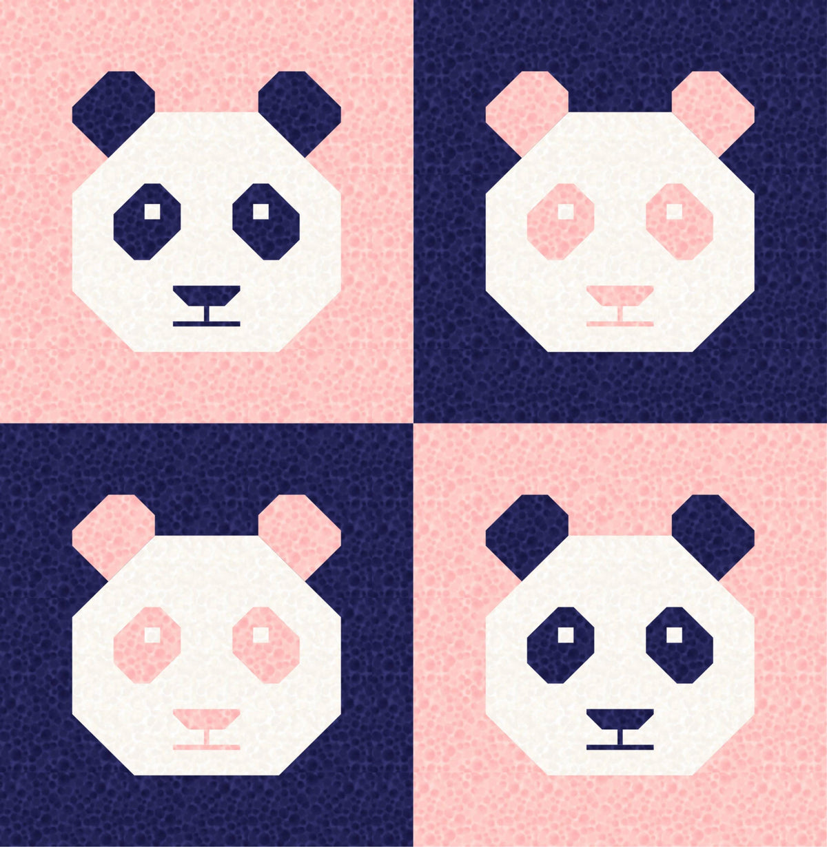 LIMITED EDITION Cotton and Joy Pandamonium Quilt Kit Featuring Lewis & Irene Bumbleberries Fabric Collection - Baby or Throw Size