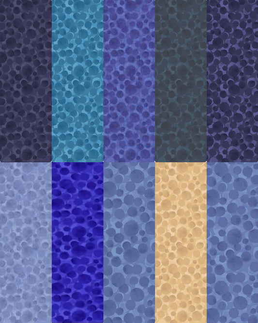 LIMITED EDITION!! Rocky Coast Large Throw Quilt Kit Featuring Lewis & Irene Bumbleberries Fabric Collection Finished Size: 72"x77"