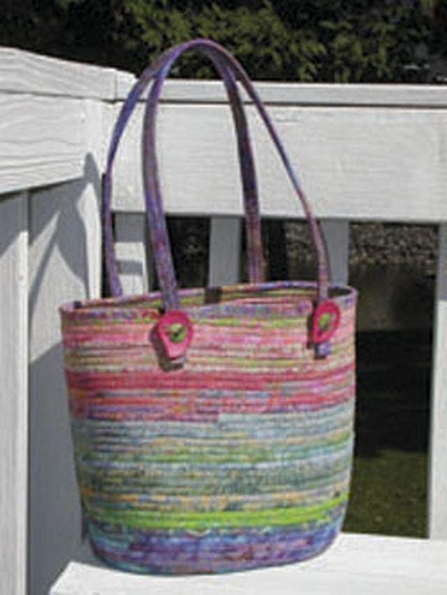 Aunties Two Bali Bags Revisited Pattern - 2 Versions Per Pattern AT102