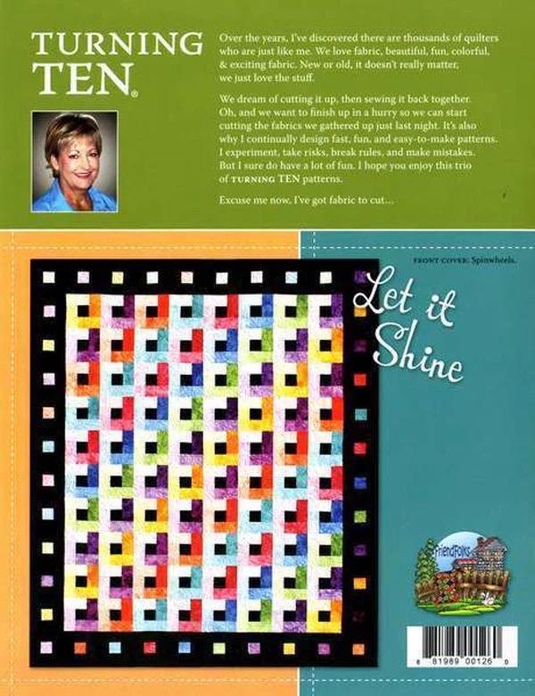 Tricia Cribbs Turning Ten Book One Quilt Pattern Book (Softcover)