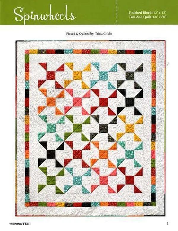 Tricia Cribbs Turning Ten Book One Quilt Pattern Book (Softcover)