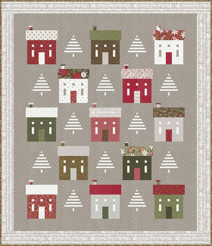 Lella Boutique Holiday House Quilt Pattern #241