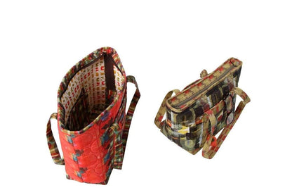 ByAnnie Two Little Totes Pattern - 2 Size Variations Per Pattern PBA314 (14 Colors of 18"x54" Mesh Packs Sold Separately)