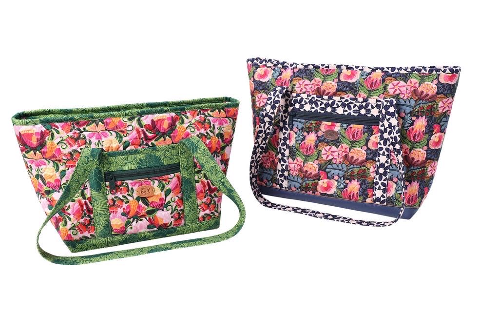 ByAnnie Two Little Totes Pattern - 2 Size Variations Per Pattern PBA314 (14 Colors of 18"x54" Mesh Packs Sold Separately)
