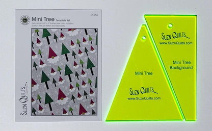 Suzn Quilts Patterns Christmas Night Quilt Pattern (Suzn Quilts Acrylic Rulers Sold Separately)