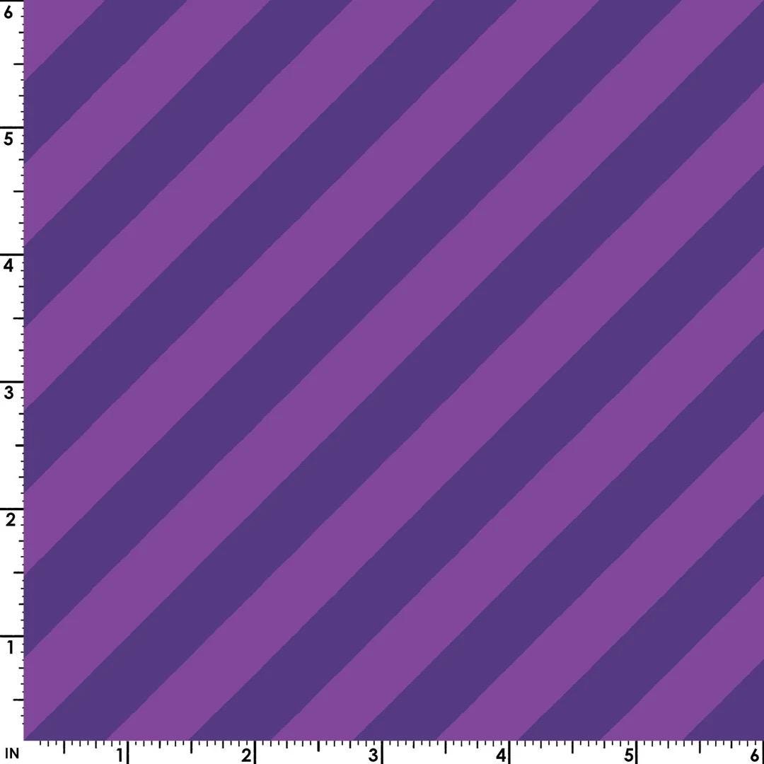Maywood Studio Kimberbell Hometown Halloween Fabric Collection Purple Stripes Premium 100% Cotton Quilt Shop Quality Fabrics