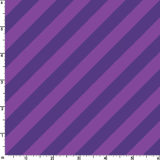 Maywood Studio Kimberbell Hometown Halloween Fabric Collection Purple Stripes Premium 100% Cotton Quilt Shop Quality Fabrics