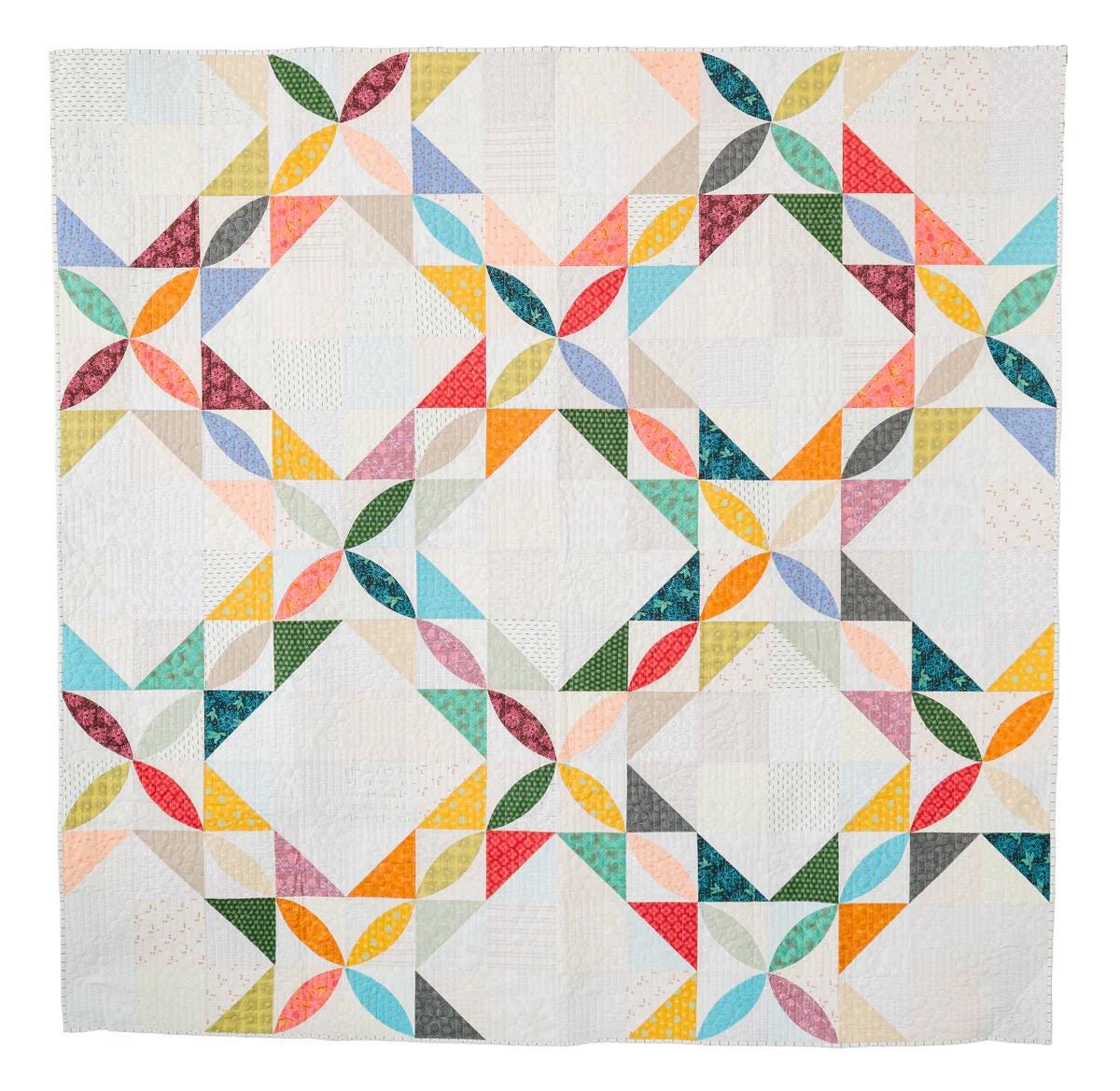 Sew Kind of Wonderful Crossfit Quilt Pattern #494 Finished Size: 77"x77" (SKW Rulers Sold Separately)
