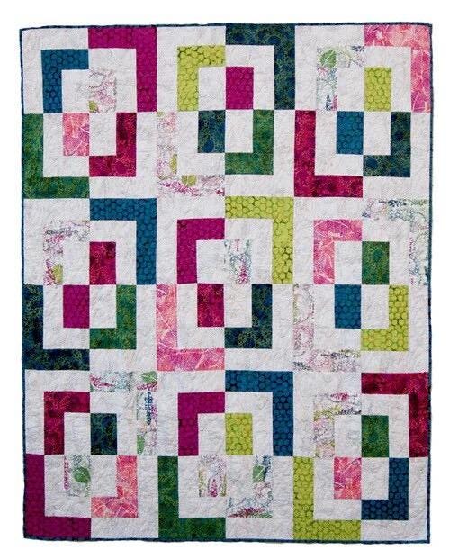 Cotton Street Commons Hyde Park Quilt Pattern Finished Size 60”x72”