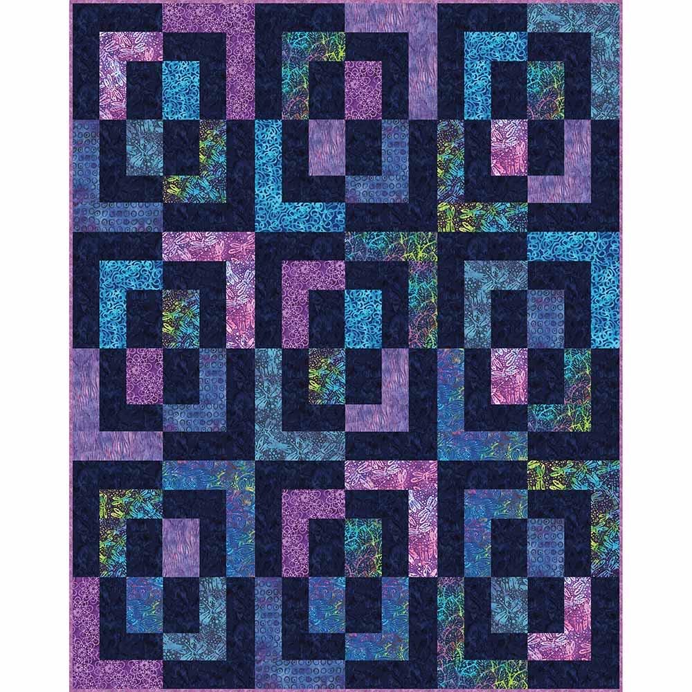 Cotton Street Commons Hyde Park Quilt Pattern Finished Size 60”x72”