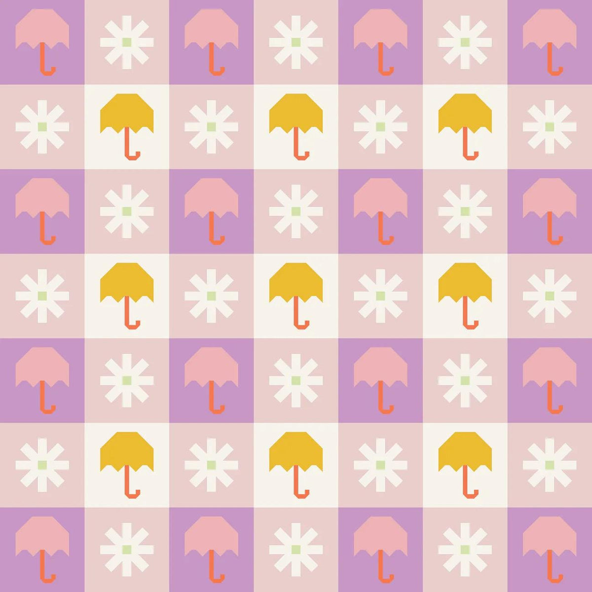 Pen + Paper Patterns Chance of Rain Quilt Pattern - 3 Size Variations Per Pattern (Optional Fineline Glue Tip Sets Sold Separately)