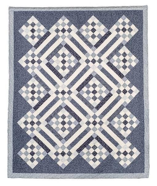 Busy Hands Quilts Sweet Caroline Quilt Pattern - 4 Size Variations Per Pattern BUS0331