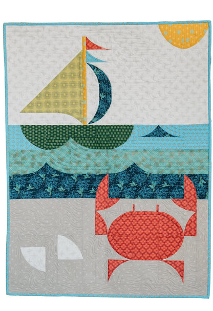 Sew Kind of Wonderful Posh Summer Wall Quilt Pattern #493 Finished Size: 28"x38.5" (SKW Rulers Sold Separately)