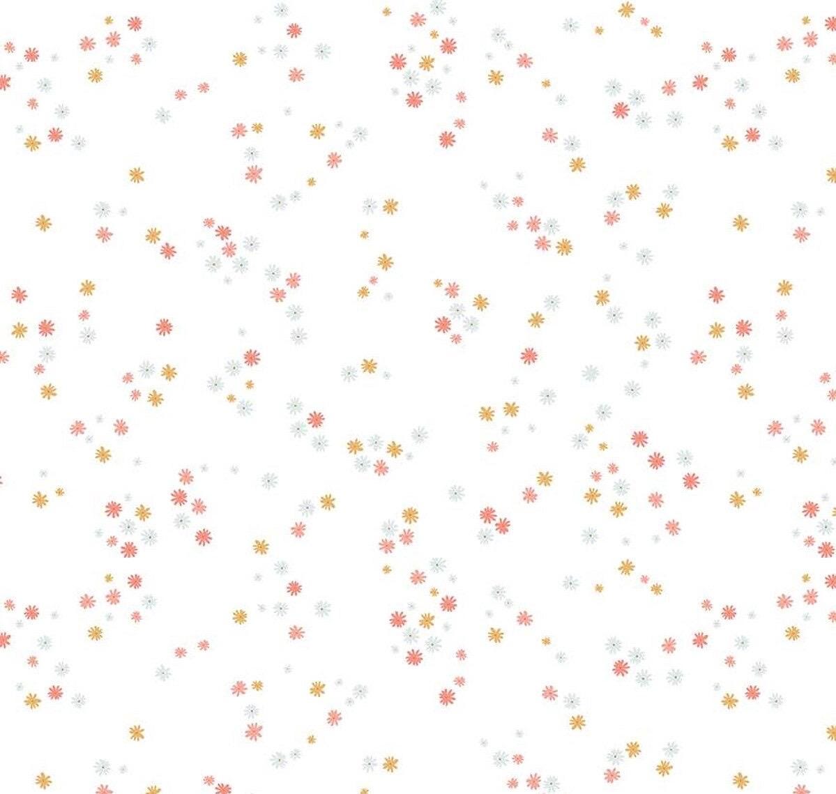 Riley Blake Between The Pages Fabric Collection Flowers on White Authentic Premium 100% Cotton Quilt Shop Quality Fabrics