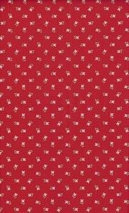 Poppie Cotton My Favorite Things Fabric Collection Vintage Apron on Red Authentic Premium 100% Cotton Fabrics