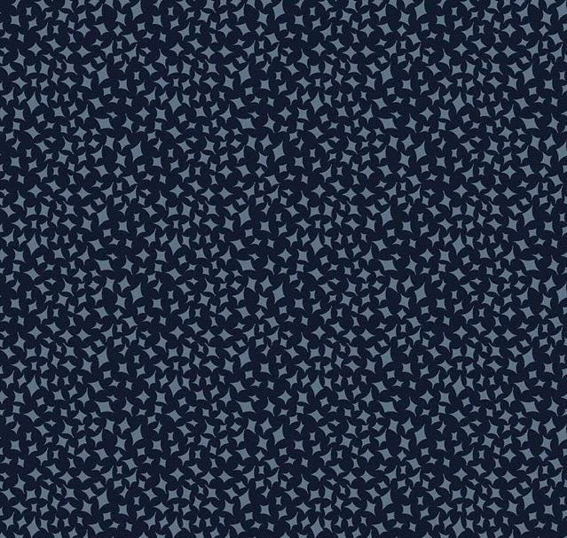 Riley Blake Curated Blooms Fabric Collection Curated Blooms on Point on Midnight Authentic Premium 100% Cotton Quilt Shop Quality Fabrics