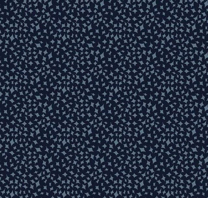 Riley Blake Curated Blooms Fabric Collection Curated Blooms on Point on Midnight Authentic Premium 100% Cotton Quilt Shop Quality Fabrics